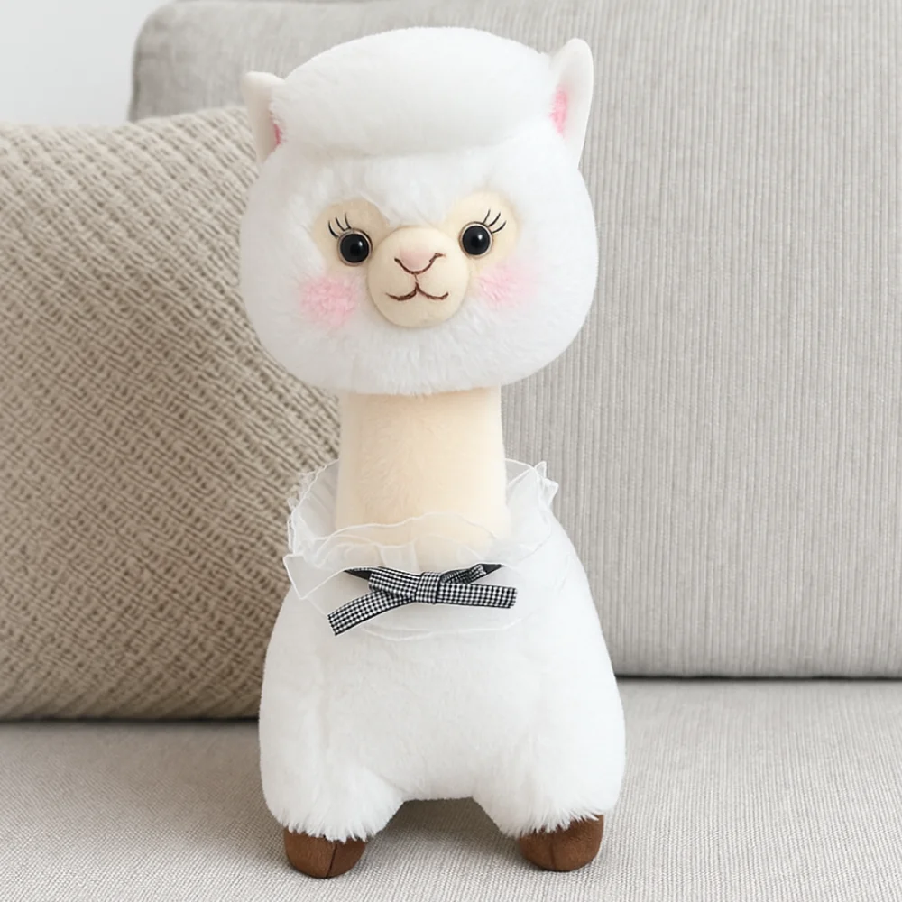 Animais Alpaca PP Algodão Pequeno Cordeiro Coleção Fofo Alpaca Soft Ins Animais Recheados Crianças