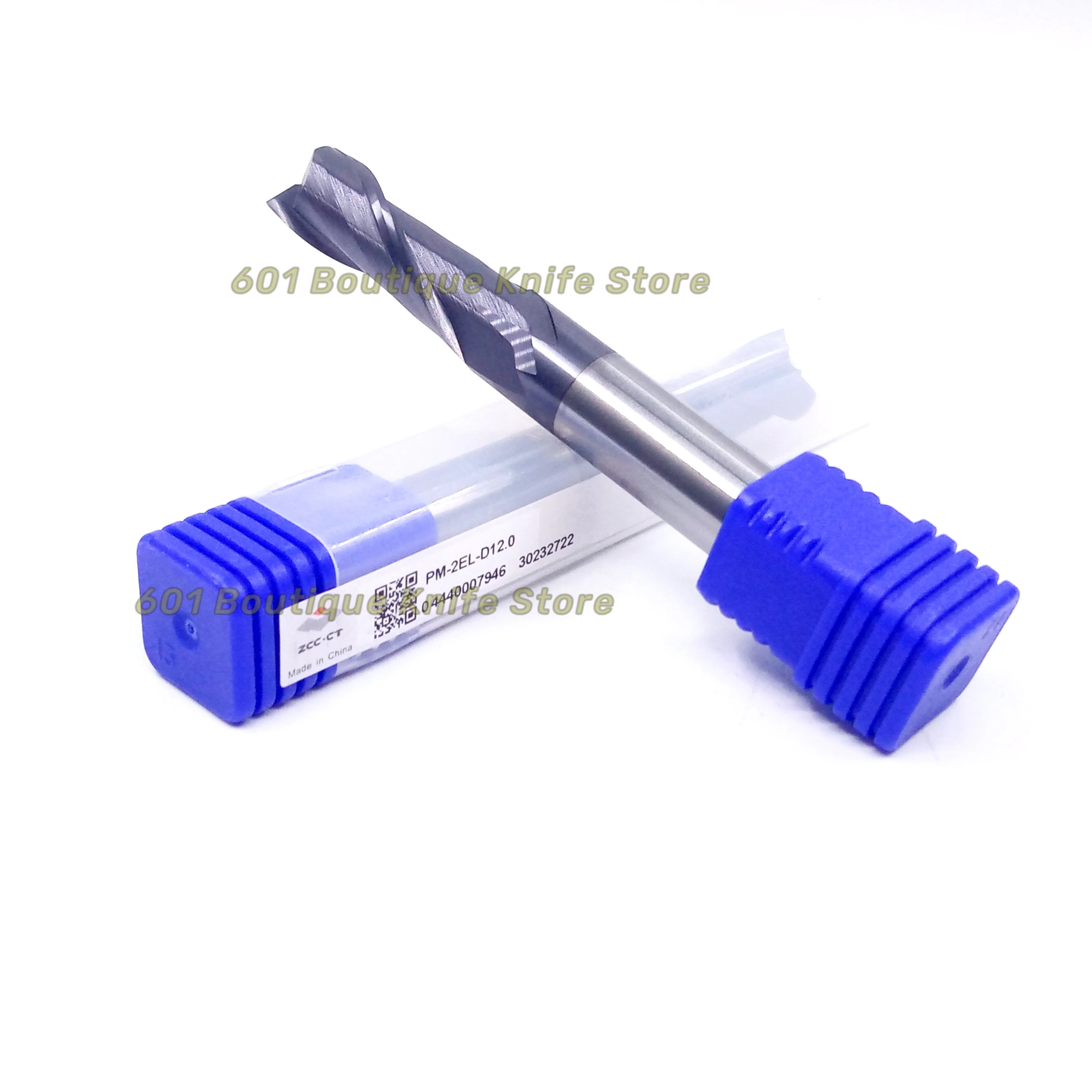 

ZCCCT PM-2EL-D12.0 solid carbide end mill 2 flutes milling cutter 60HRC flatted