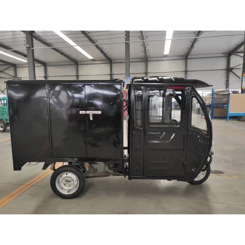 140-150km Super Long Range 1000w 30-35km/hr Max Speed Big Rear Box 3 Wheel  Cargo Electric Tricycle