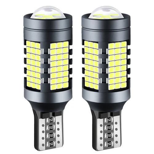 Imagen 1 del producto W16W T15 LED Canbus T15 luz de marcha atrás W16W luces de marcha atrás WY16W 921 bombilla LED lámpara de respaldo Flash súper brillante Canbus sin errores