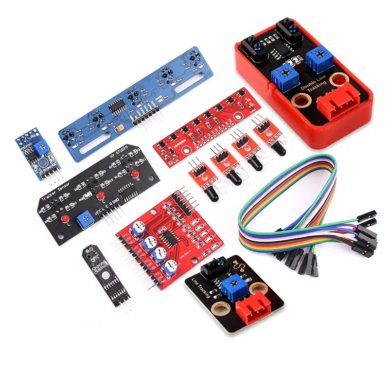 Infrared sensor module tracking TCRT5000 tracking obstacle avoidance reflective tube photoelectric switch board intelligent smal