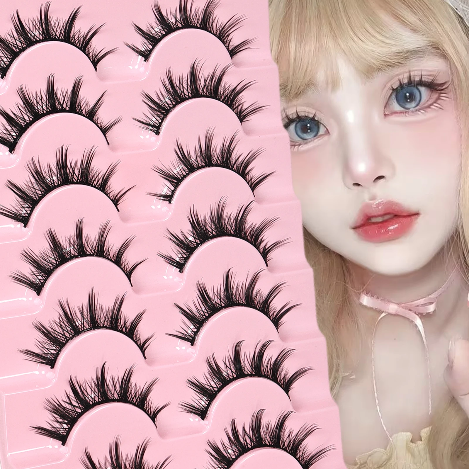 3D Spiky Anime Eyel…