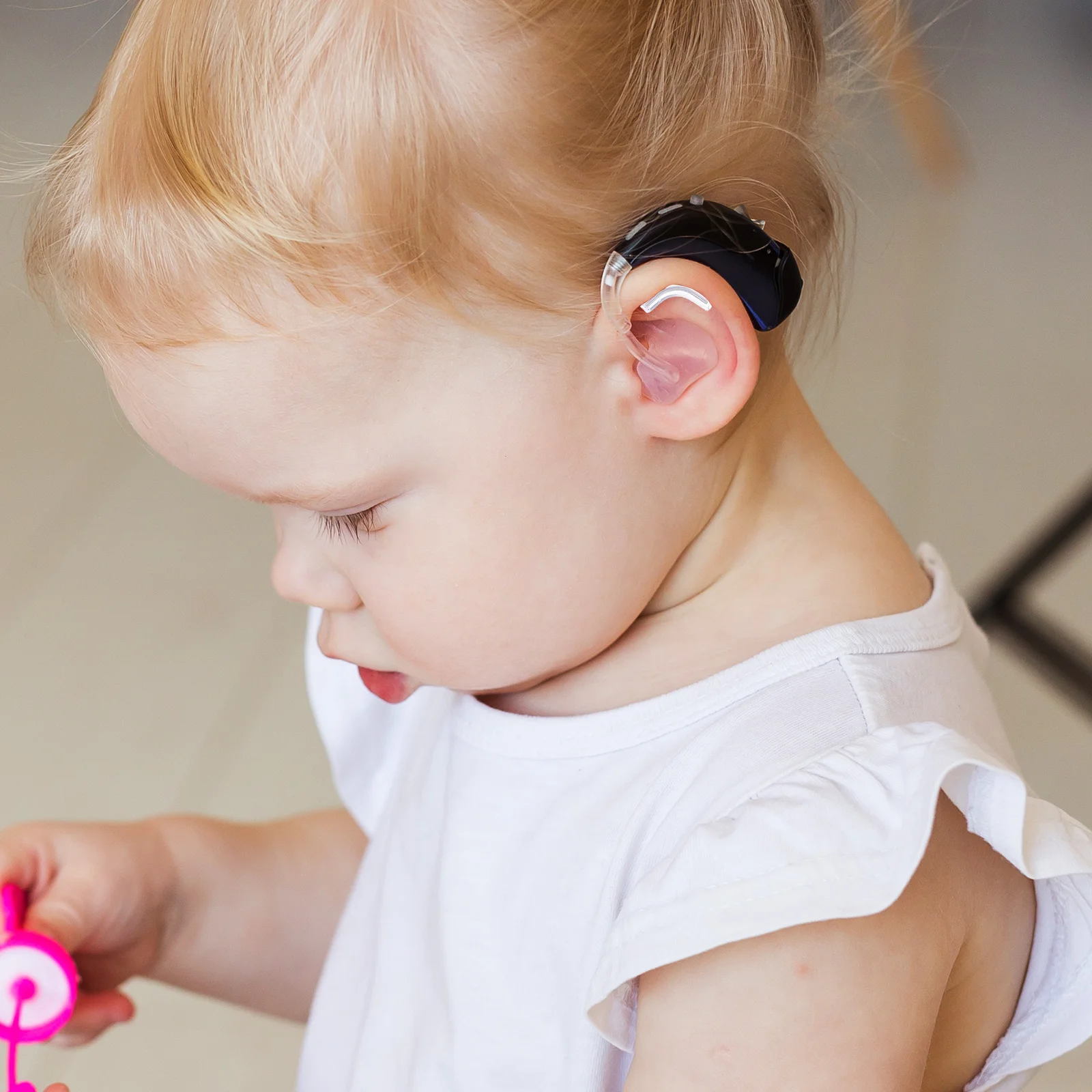 

Baby Ear Corrector Soft Silicone Newborn External Auricle Shaper Protruding Ear Support Tool Single Pcs Infant Supplies For