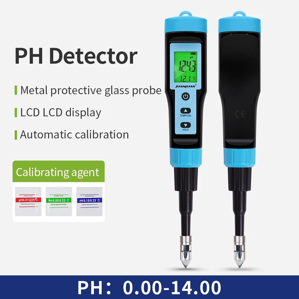 YY-1030 Digital Food PH Meter 0.00~14.00 High Accuracy Sensor Temperature Acidity Tester for Brewing Fruit Cheese Meat Canning