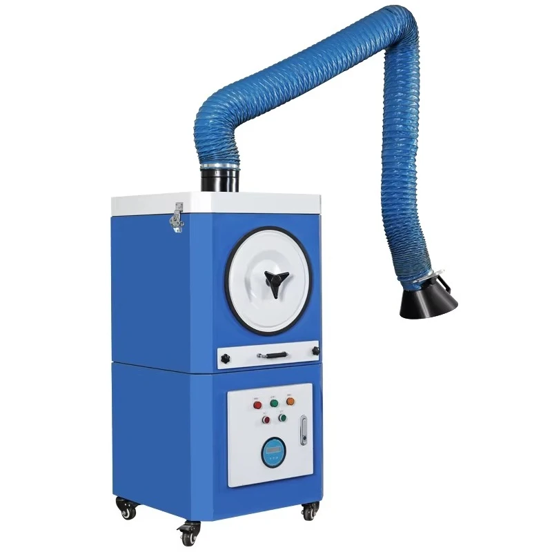 Portable Welding Fume Dust Collector/mobile Industrial Welding Dust Removal and Filtration System