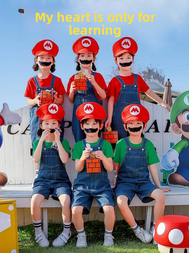 

Детская одежда для косплея, супер наряд, брючный костюм для детской комнаты, полиэстер, хлопок, смесь переработанных волокон