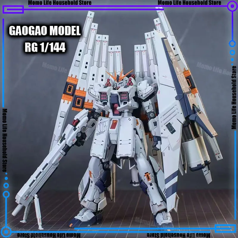 

GAOGAO RG 1/144 FA-93HWS Система тяжелого оружия Тип сборки Модельные наборы Пластиковый скелет Фигурка Робот Пластиковая модель игрушки