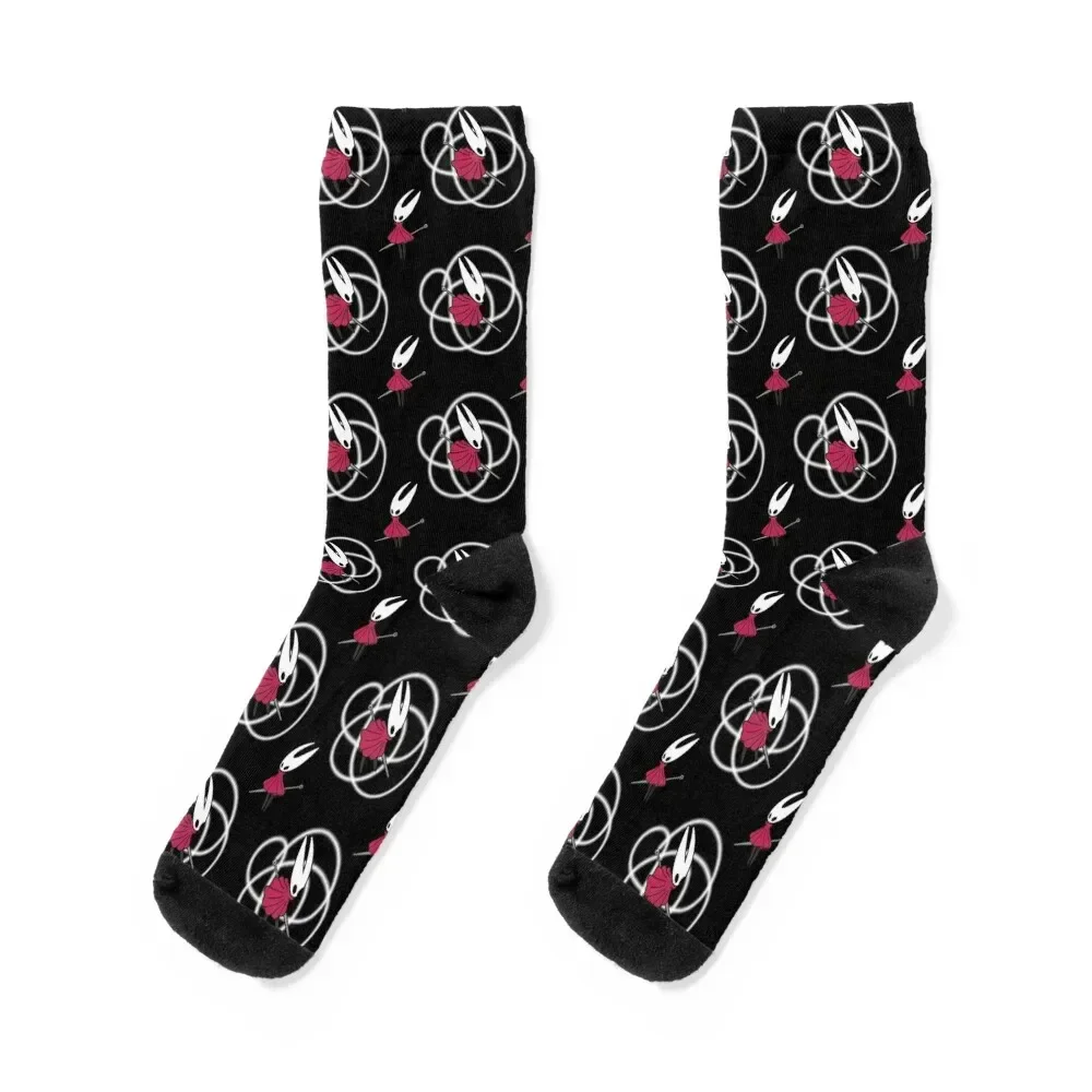 

Hollow Knight Hornet pattern Socks cute sport cartoon sports and leisure Socks Men Women's
