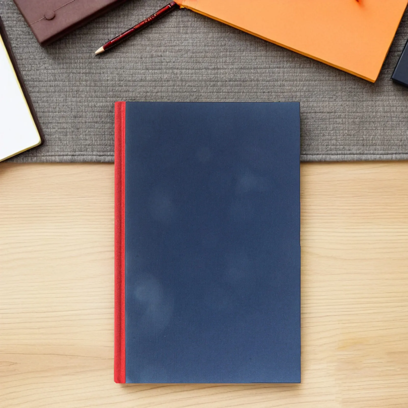 

10 Sheets 11x7 Inch Navy Blue Craft Paper Binding Covers Sand-Textured Midweight Bookbinding Supplies Kit for Wedding