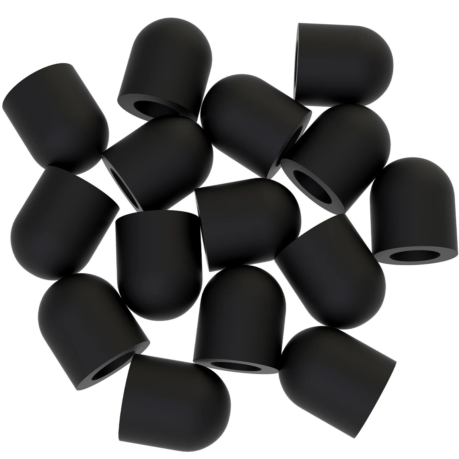 

15 Pcs Stylus Tips Replacement Silicone Rubber Caps Nibs for Touchscreen Pen Cover Capacitive Devices Durable Soft Mute Writing