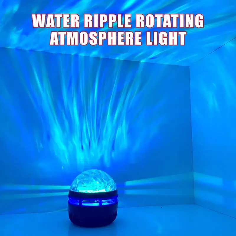 1pc LED Northern Lights Projection Lamp,Aurora Borealis Effect,Remote Control,USB Powered,Color-Changing Light,For Bedroom Decor