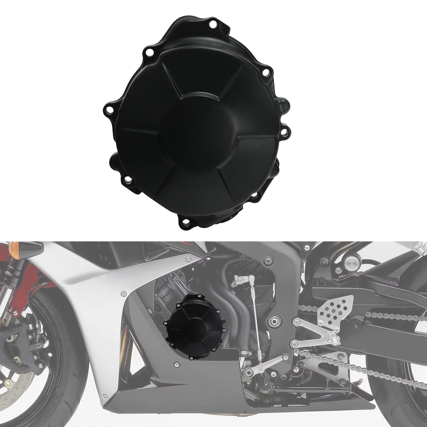 

Левый статор, крышка двигателя, картер, подходит для мотоцикла HONDA CBR600RR 2007-2024