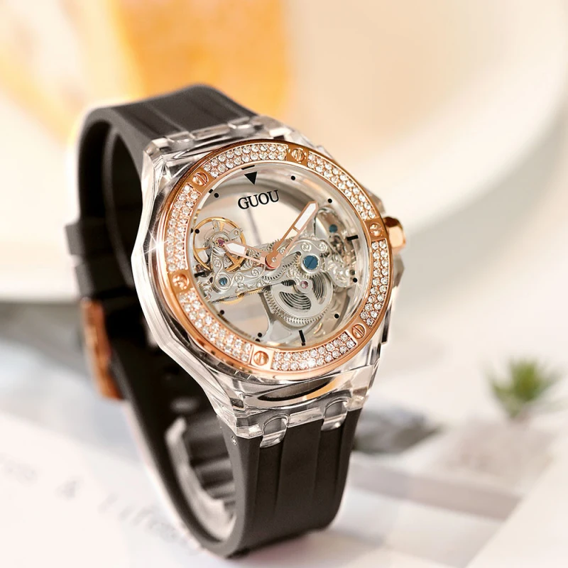 New Women'S Watch With Large Dial Luxurious Simple Fashionable Is The Perfect Gift Women Fashionable Elegant Mechanical Watch