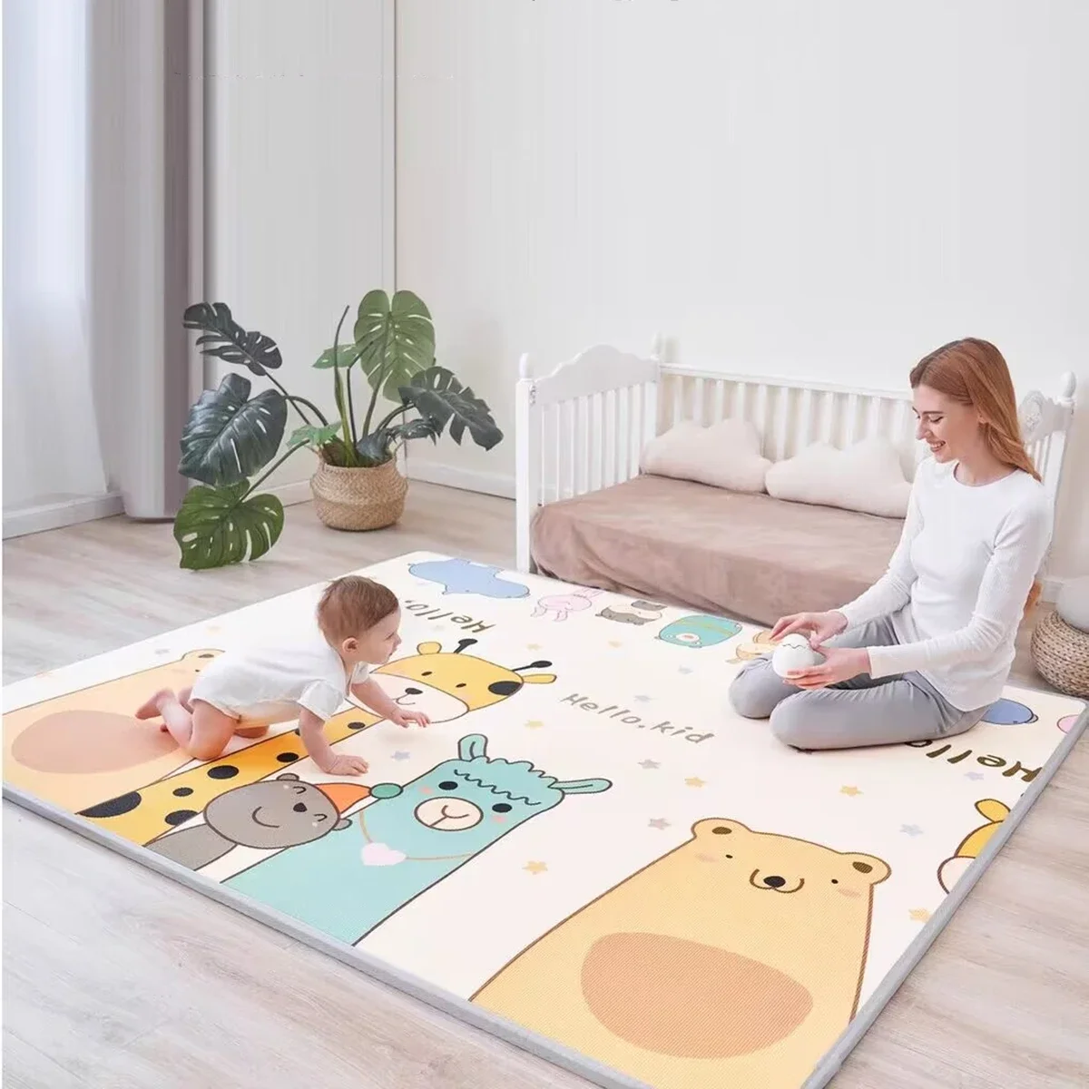 

Non-Toxic Thicken 1/0.5cm Baby Play Mat Educational Children's Carpets In The Nursery Climbing Pad Kids Rug Activitys Games Toys