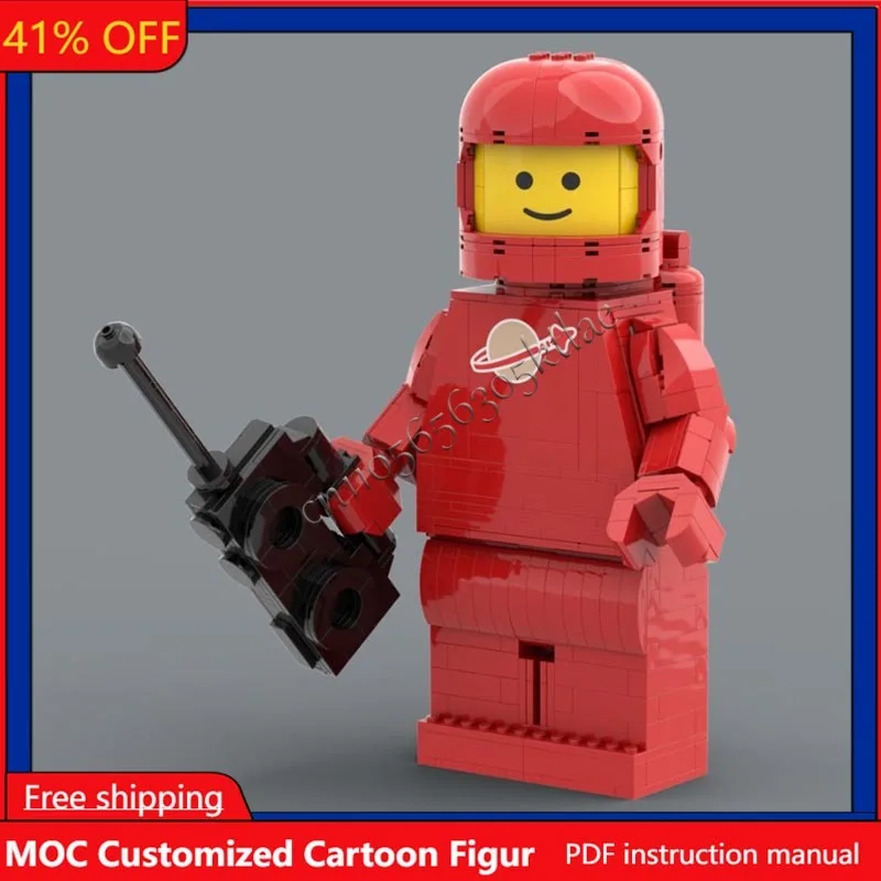 790 個スペース映画 MOC クラシック宇宙飛行士フィギュアブロックモデル DIY クリエイティブアイデア子供のおもちゃ組み立てパズル誕生日ギフトレンガ