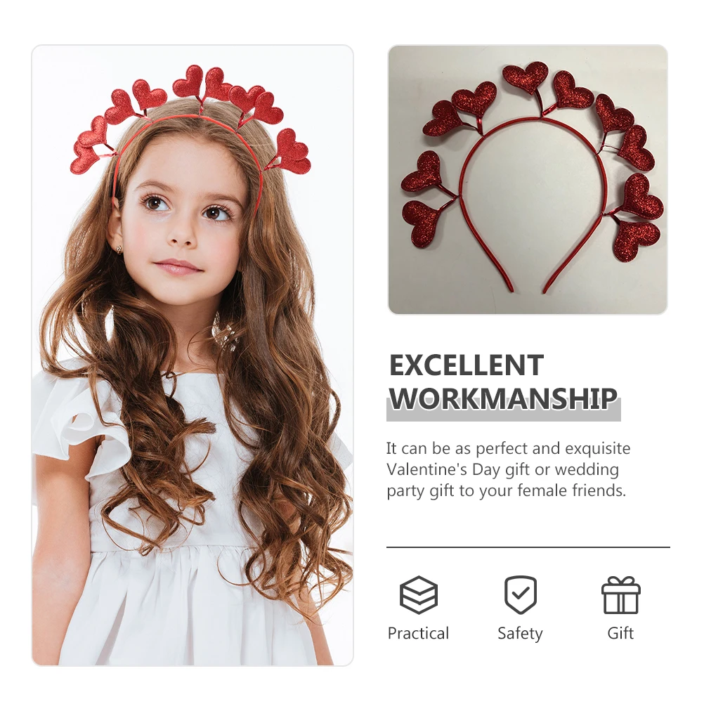 

Heart Headb Hairb Love Heart Headwear Photo Birthday Hair B Prop Women Accessories Birthday Women Headb s Girls Wear