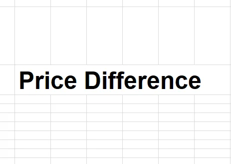 

Price Difference for Swimsuit