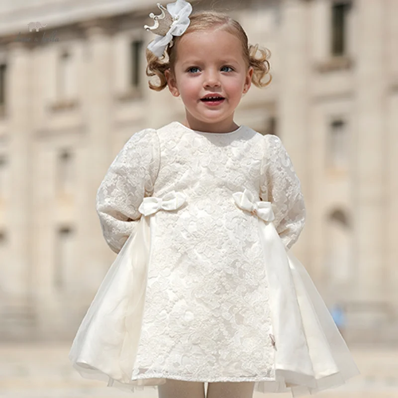 

Dave Bella Girl's Dress Children's Autumn Winter Princess Dress Charm Sweet Classy Gentle Fashion Mesh Party DB3236246