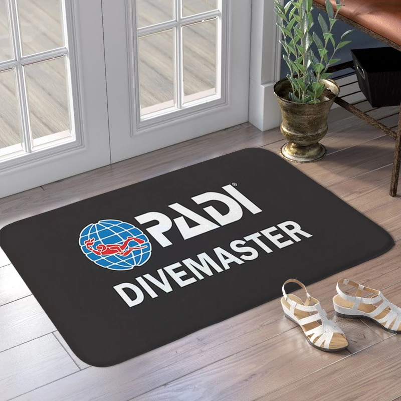 Entrance Door Doormat D-Padi Waterproof Bath Mat Balcony Carpet Entrance of House Non-slip Kitchen Rug Slip-resistant Home