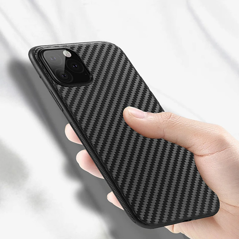 Carbon Fiber Case Coque For Apple iPhone 15 14 13 12 11 Pro XS Max Mini XR X 8 7 6 6s Plus 5S 5 SE 2020 2022 SE3 Silicone Cover