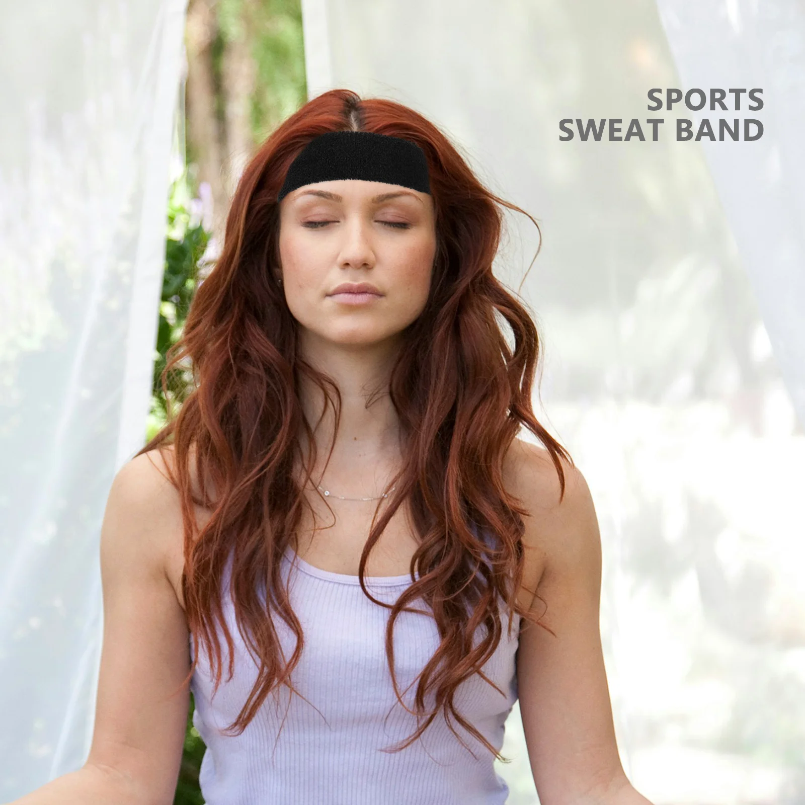 

3Pcs Sweat Absorbing Sports Headbands Sweatbands Elastic Running Workout Headband for Women Men Athletic Exercise Accessories