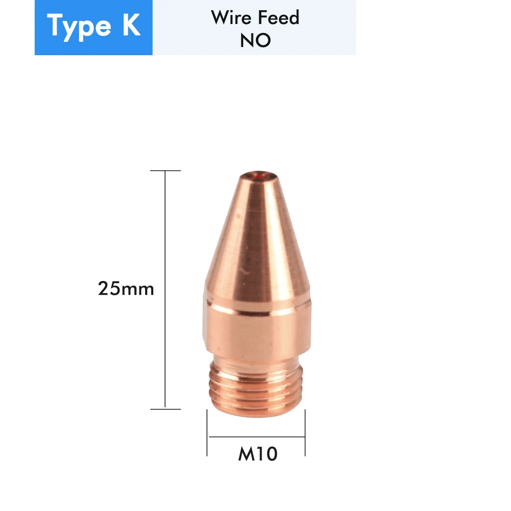 XJCUT QILIN Laser Welding Nozzle Thread M10 M16 Hand-held Copper Welding Nozzles for QILIN Fiber Laser Welding Machine