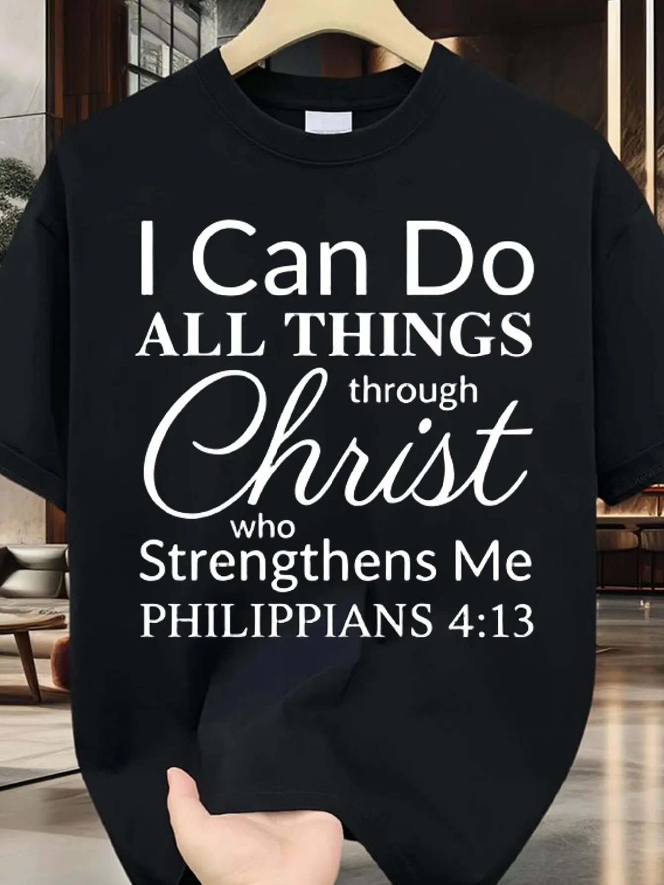 Men's Inspirational Christian T-Shirt - 