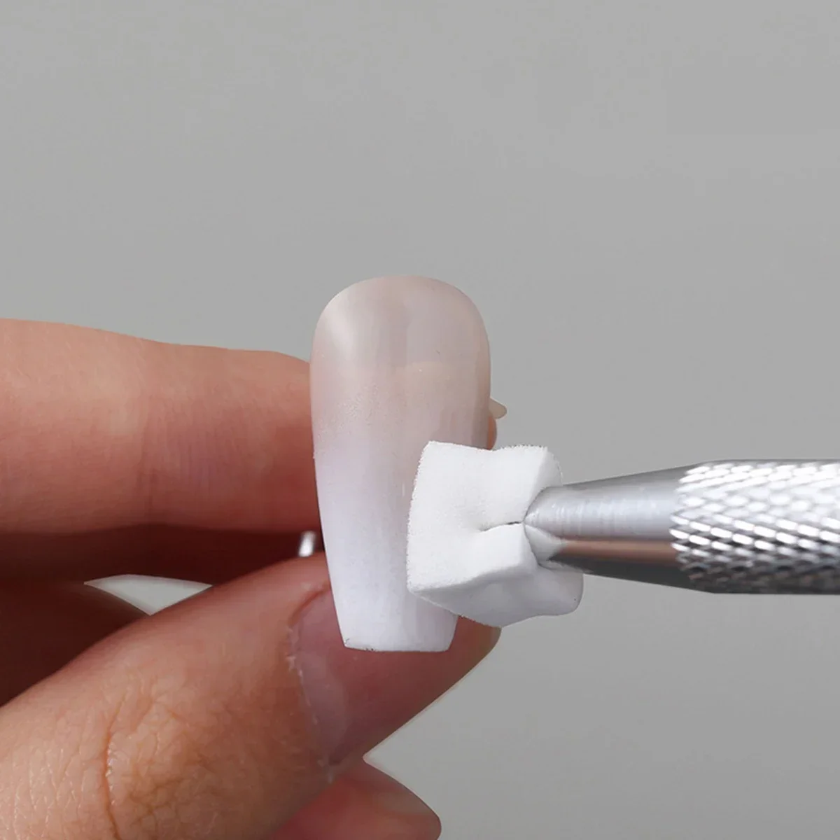 50Pcs/bag Mini Sponge Block Nail Art Gradient Smudge Brushes White Square Nail Buffer Blocks Manicure Tools Wholesale