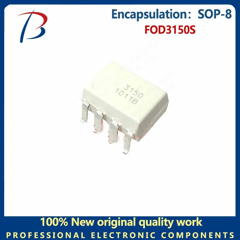 5PCS   FOD3150S Photocoupler transistor Photooutput optical isolator patch SOP-8