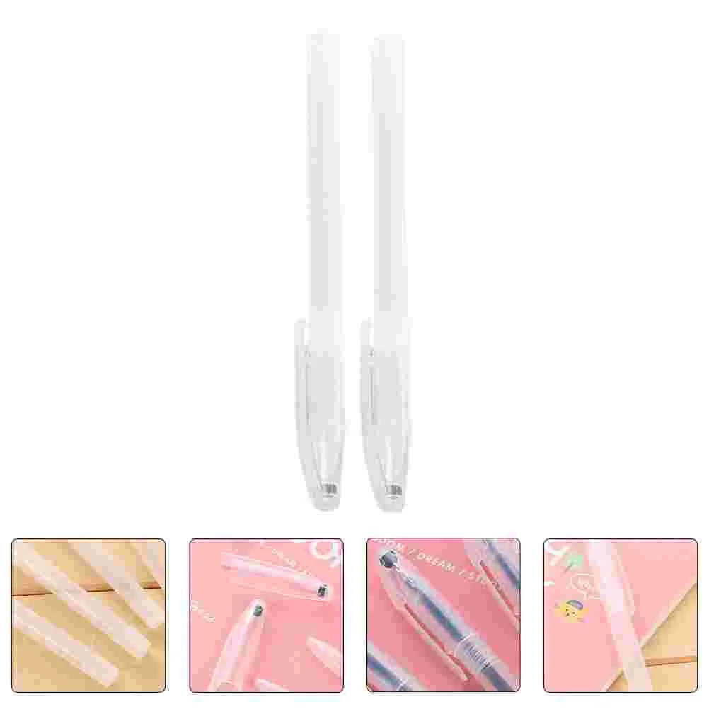 

100 PCS Air Traffic Control Pen Holder Student Ballpoint Cool Plastic Empty Shell for Gel Refills Office Supply