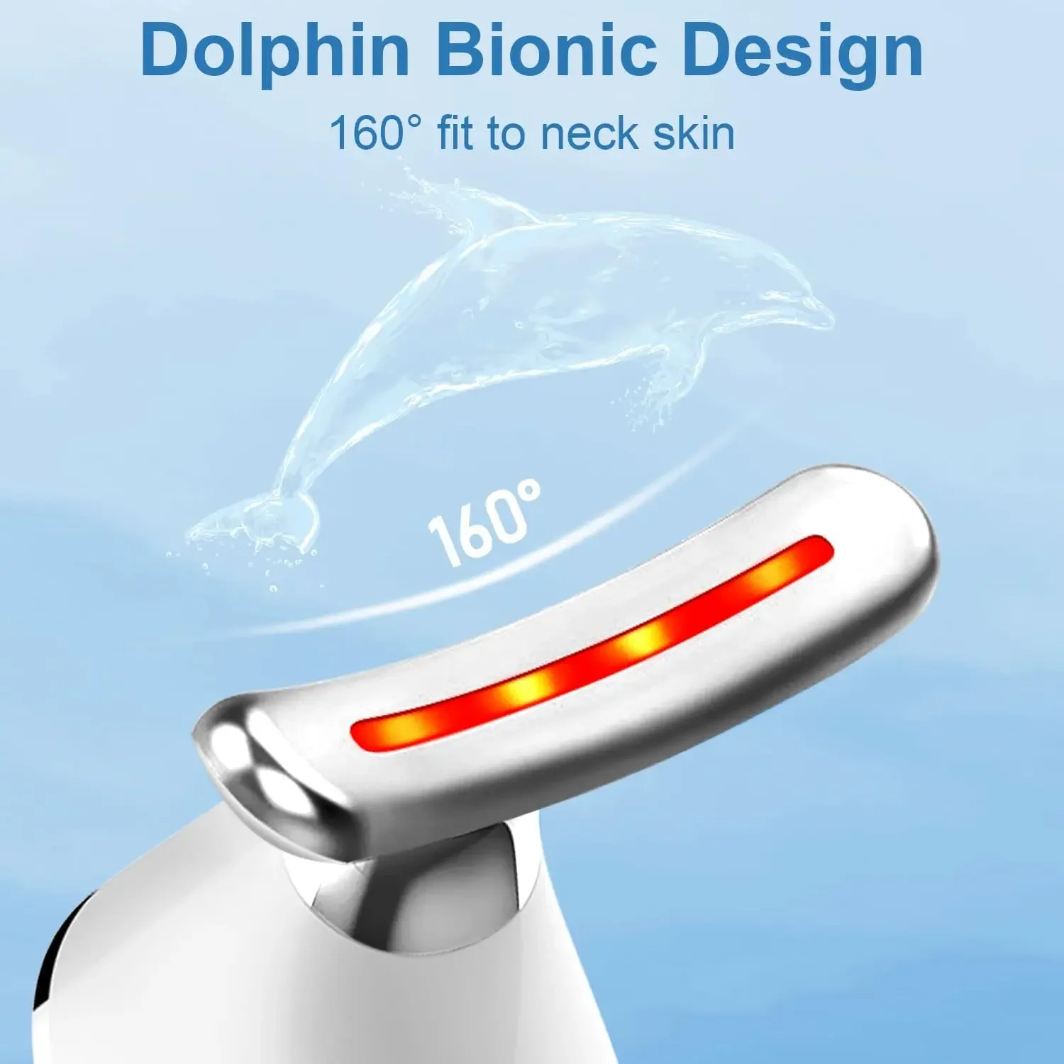 2025 New 7-in-1 Glow Therapy Face Lifting Massager Multifunctional Anti-Wrinkle Sculpting Bio-Electric Home Use Beauty Device US