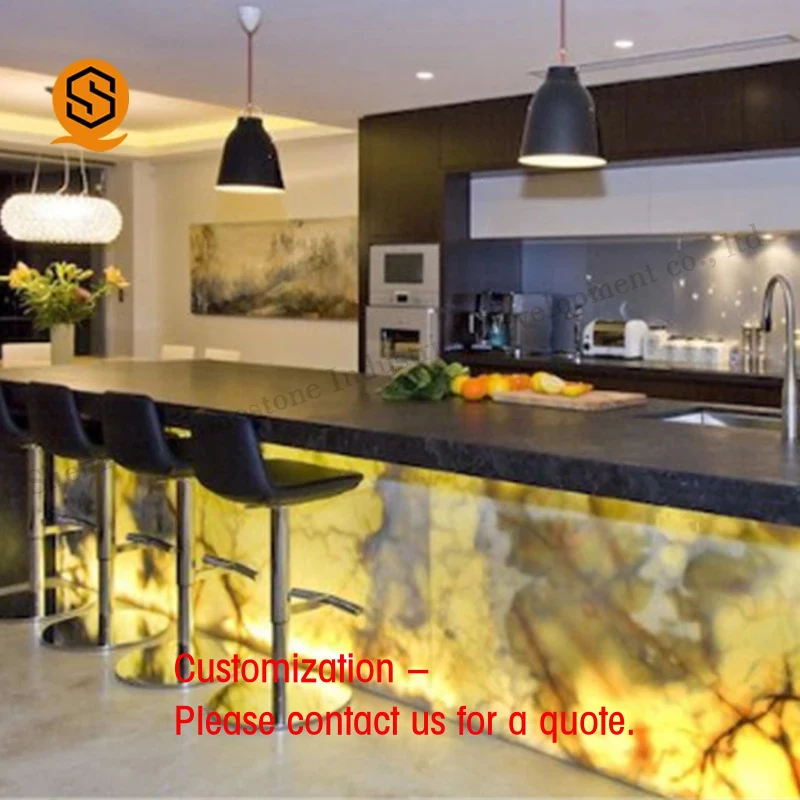 custom.Illuminated bar Tables Led bar Counter Furnitures Bistro Nightclub High Bar Counter Design