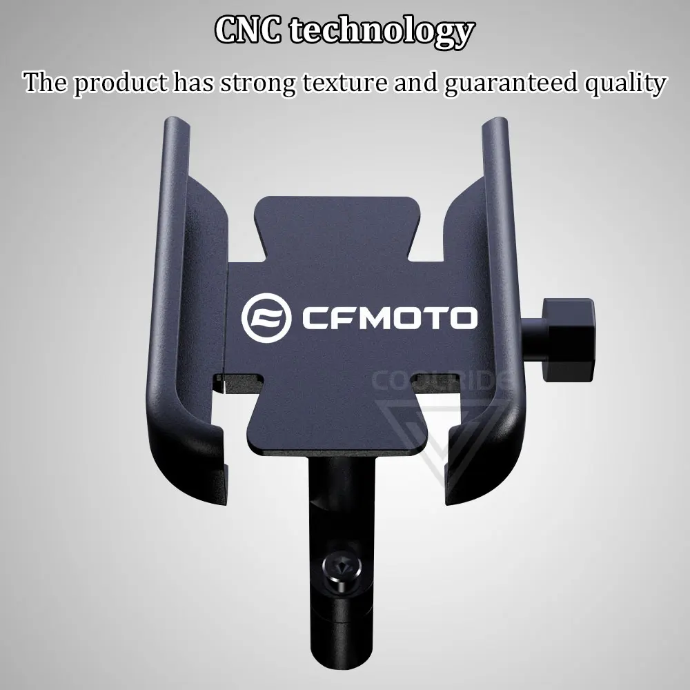 Motorcycle Phone Holder Aluminum Stand for CFMOTO 800MT Accessories 450SR 800NK 650NK 650MT 250NK 150 250 300 650 400 MT/NK