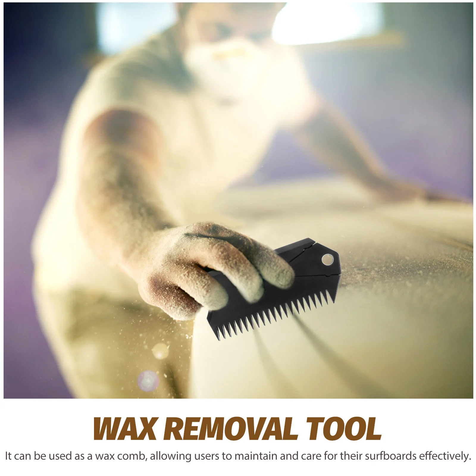 

Plastic Surfboard Wax Comb Scraper Tool Wax Remover Surfboard Cleaning Multifunctional Surfing Board Accessory