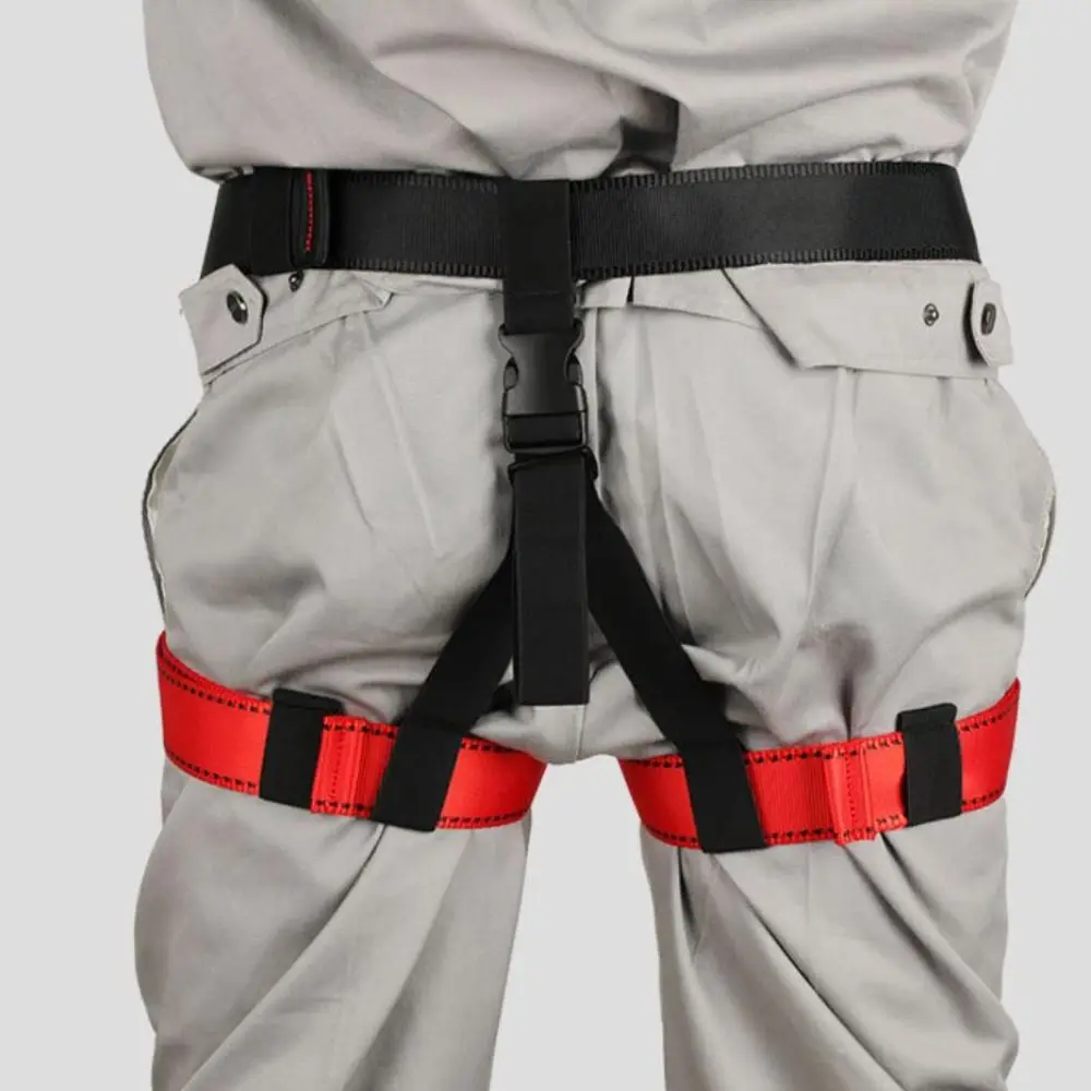 

Waist Support Outdoor Sports Harness Safety Strong Rock Climbing Harness High Capacity Stable Climbing Half Body Safety Belt