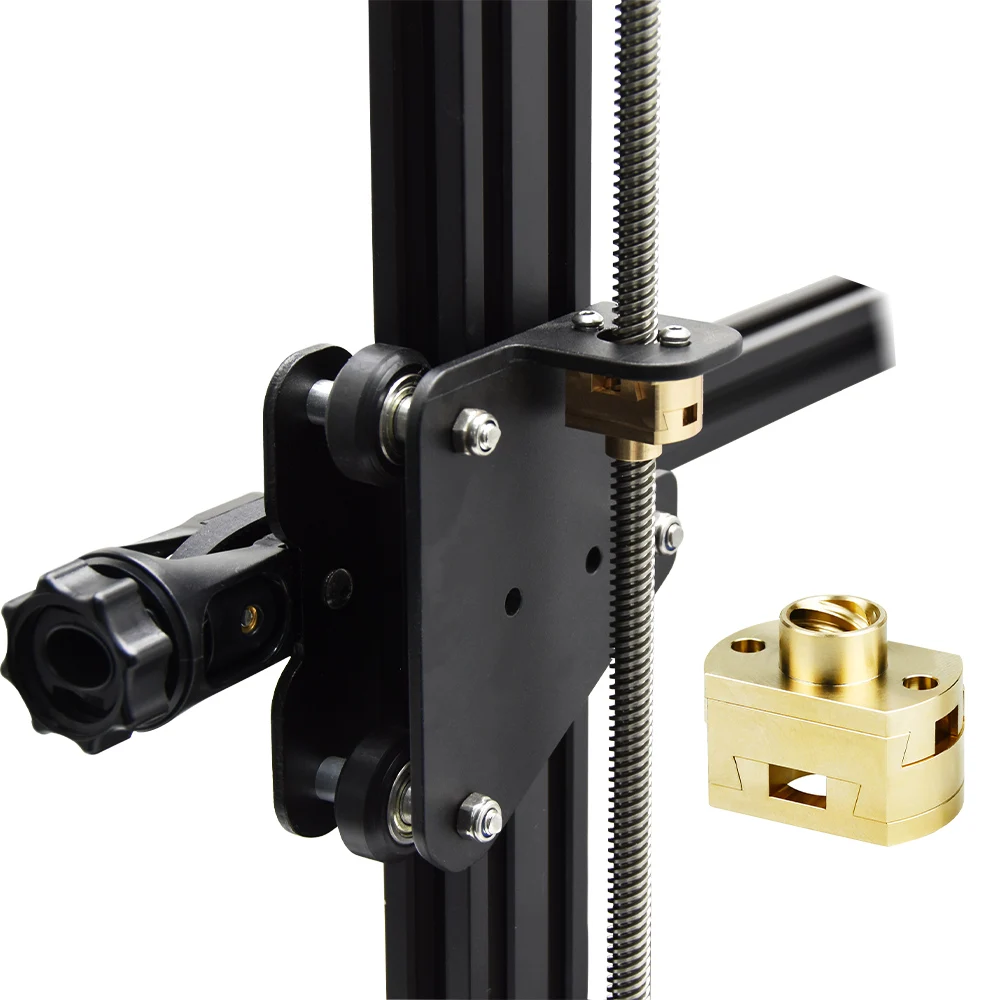 Creativity Oldham Coupling Ender 3 V2 CR10 CR10S Pro T8 Screw Coupler Z-Axis 8mm Brass Lead Screw Hot Bed for 3D Printer Parts