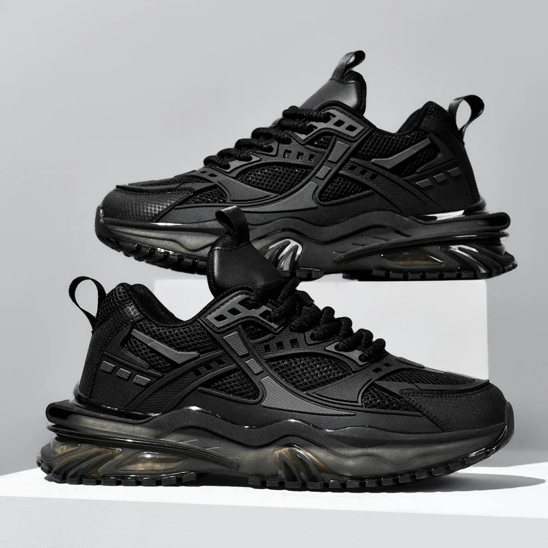 

men's sports shoes four season casual fashion breathable comfortable outdoor thick soled non slip light running leisure sneakers