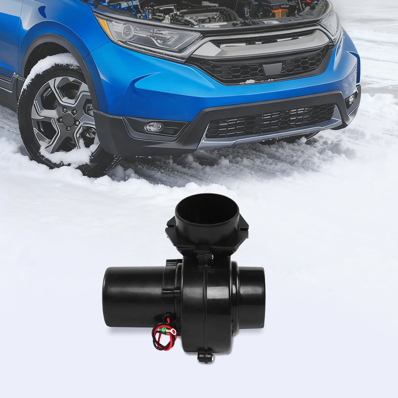Elektrischer Turbolader, 3-Zoll Universal-Supercharger E-Booster Kaltluftgekühlte Teile Auto-Modifikationszubehör für PKW und LKW – Detail 3