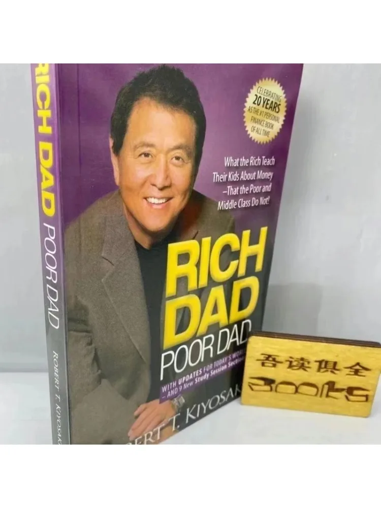 RICH DAD POOR DAD Robert Toru Kiyosaki Personal Finance Children Books Financial Intelligence Enlightenment Education Book