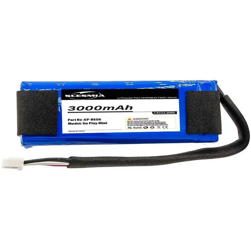 

7.4V 3000mAh Speaker Battery CP-HK06,GSP1029102 01 for Harman/Kardon Go Play, Go Play Mini , GO+ Play +TOOL