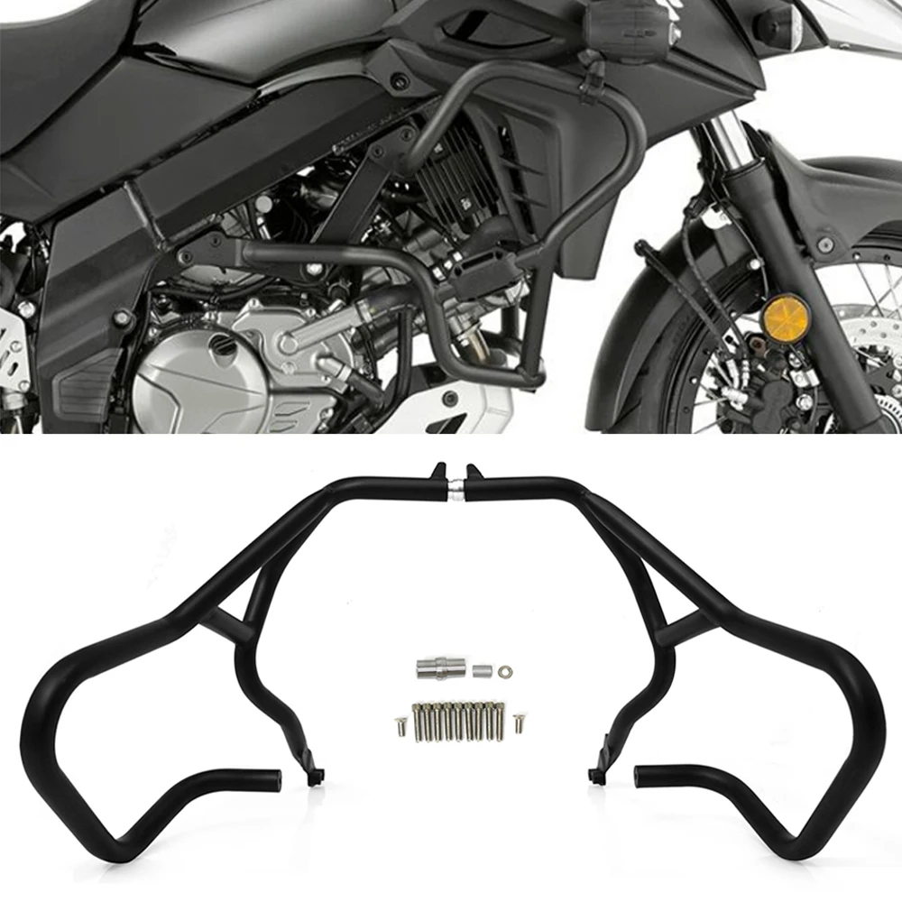 For SUZUKI DL650 V-Storm 650 2011-2023 2022 DL 650 V Storm 650 Engine Guard Crash Bar Frame Slider Bumper Stunt Cage Protection