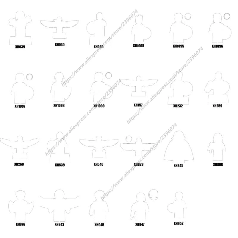 Modelle Actionfiguren Bausteine für Kinder Serie-028 Lernspielzeug