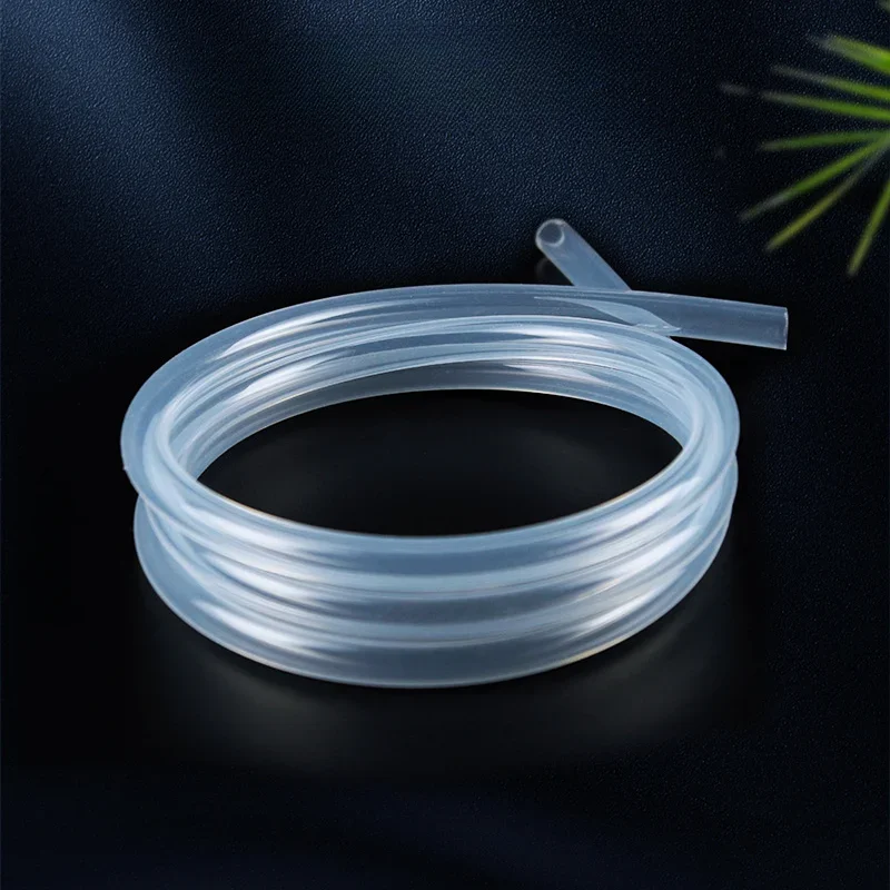 5 Meters Food Grade Silicone Tube Transparent Tear Resistant Wear Resistant Non-toxic Tasteless Water Cup Straw