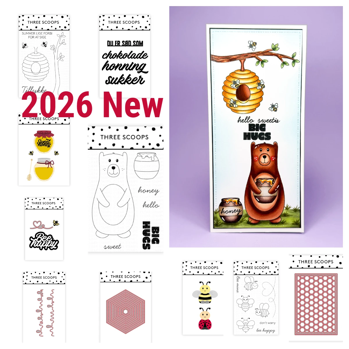 

2026 New Bee & Ladybird, this bee is happy, the Scrapbook Decoration Stamps Stencils Diy Gift Card Craft Metal Cutting Dies