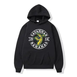 Savannah Banana Baseball Print Hoodies Men Women Fashion Comfort Oversized Sweatshirts High Quality Fleece Pullovers Streetwear