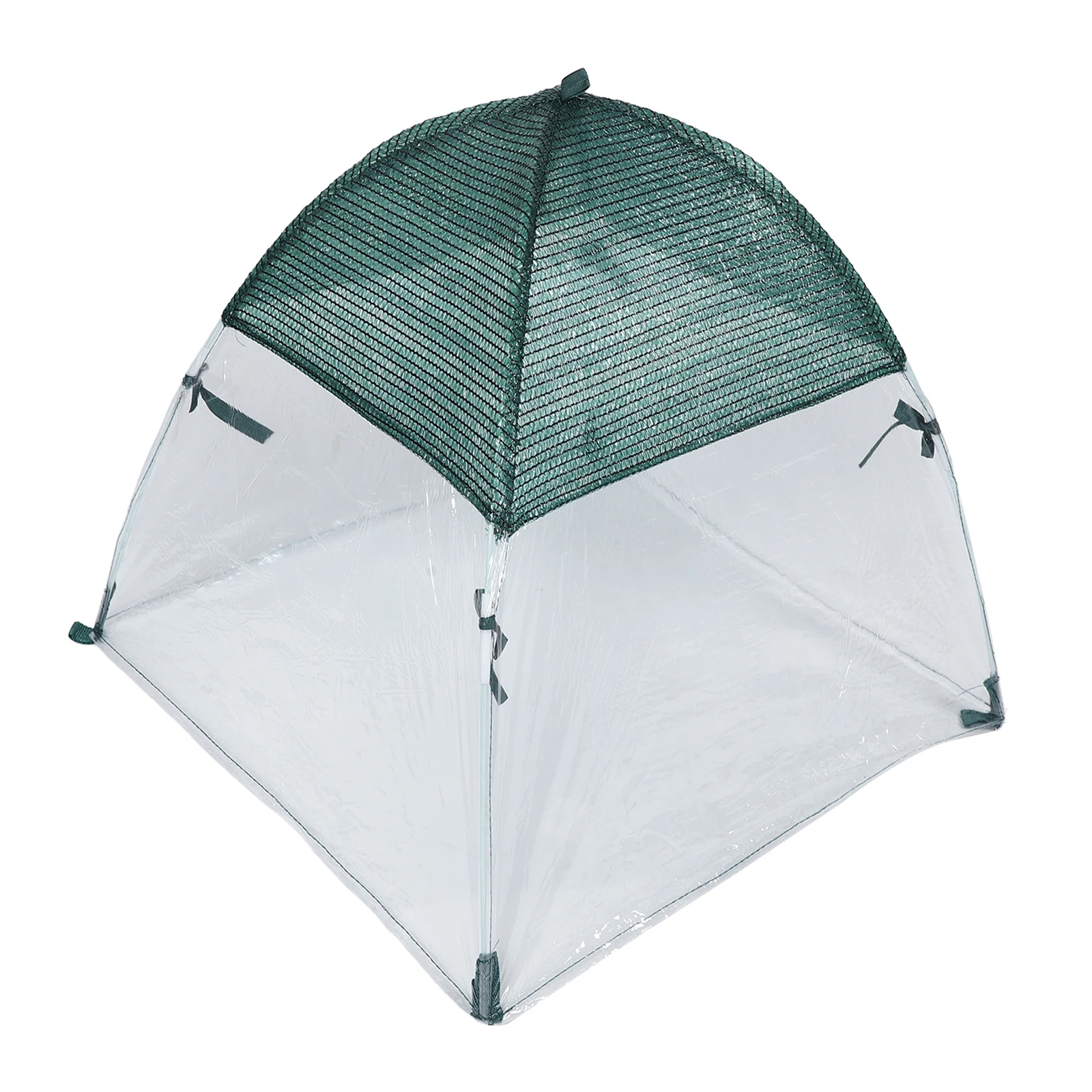 

Pe Mesh Plant Enclosure Cover Sturdy Ground Stakes Garden Netting Outdoor Winter Plant Covers Frost Protection Tent Vegetable