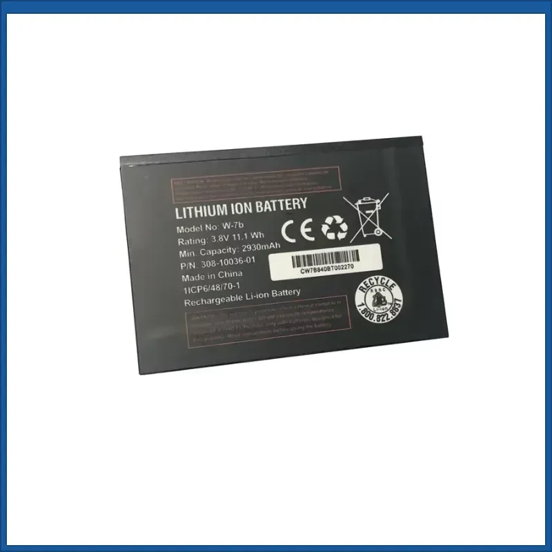 New 3.8V 2930mAh W-7B High Quality Battery for Netgear AirCard Replacement W-7B 308-10036-01 2930mAh