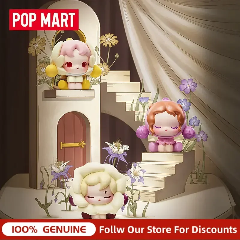 

Genuine Pop Mart Pop Bean Skullpanda Petals In Four Acts Cute Granules Blind Box Room Decoration Girls Holiday Gift For Fans