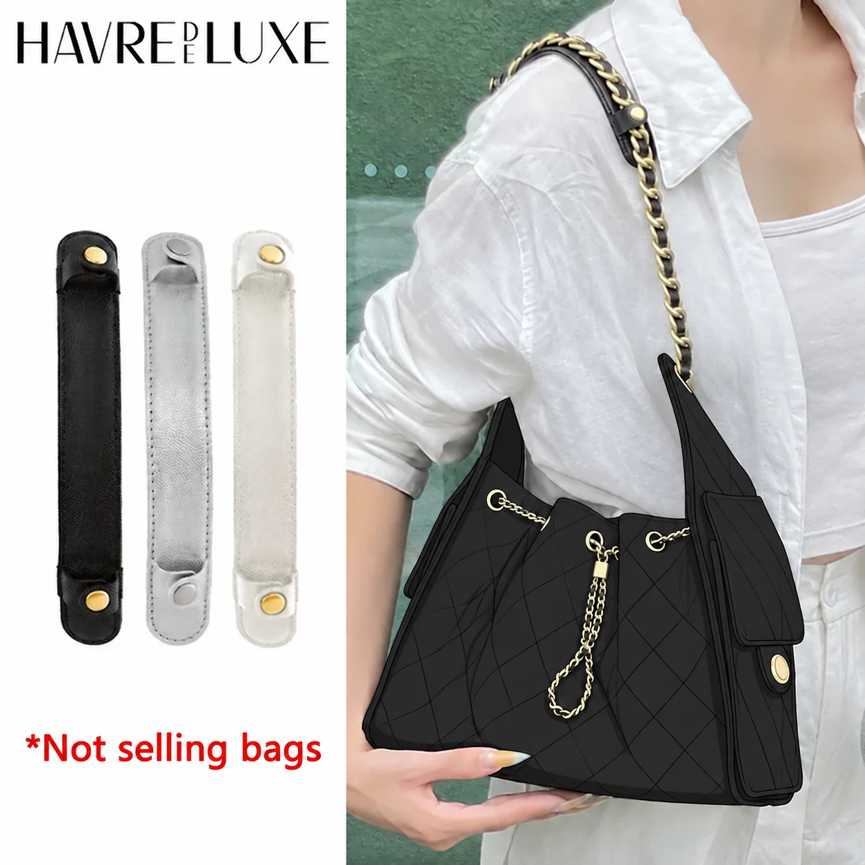 Bag Shoulder Pad For 25bag Durable Fashion Comfortable Revamp Pressure Reducing Shoulder Support Anti Pinch Accessories