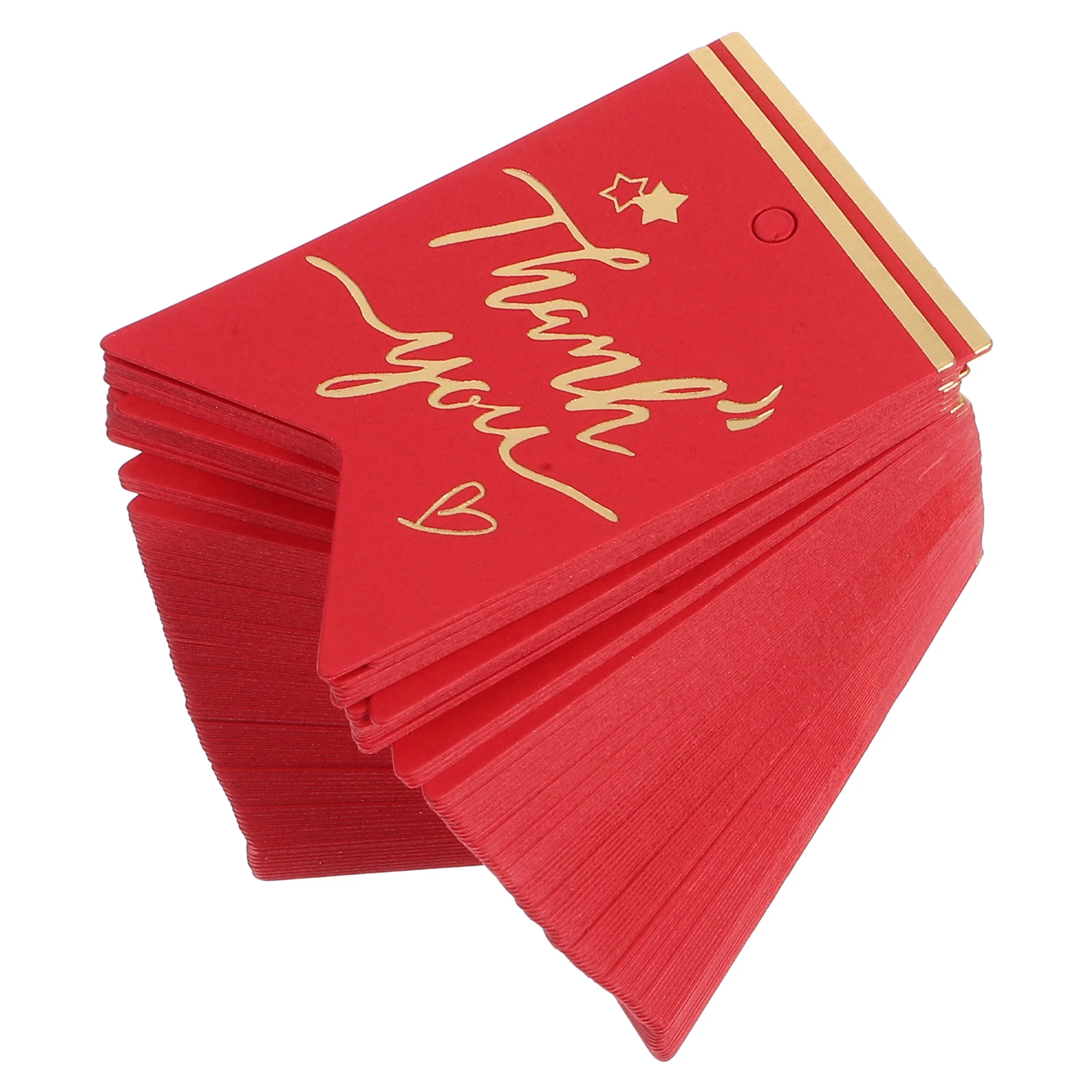 

100 Pcs Thank You Tags Premium Gift Labels Decorative Bridal Shower Wedding Birthday DIY Craft Supplies